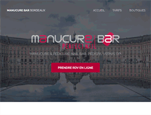 Tablet Screenshot of manucure-bar.fr